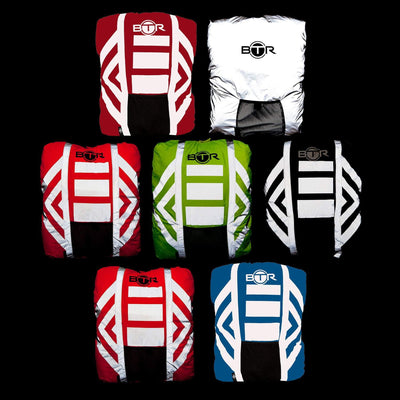 BTR High Visibility Reflective Waterproof Backpack Rucksack Rain Cover