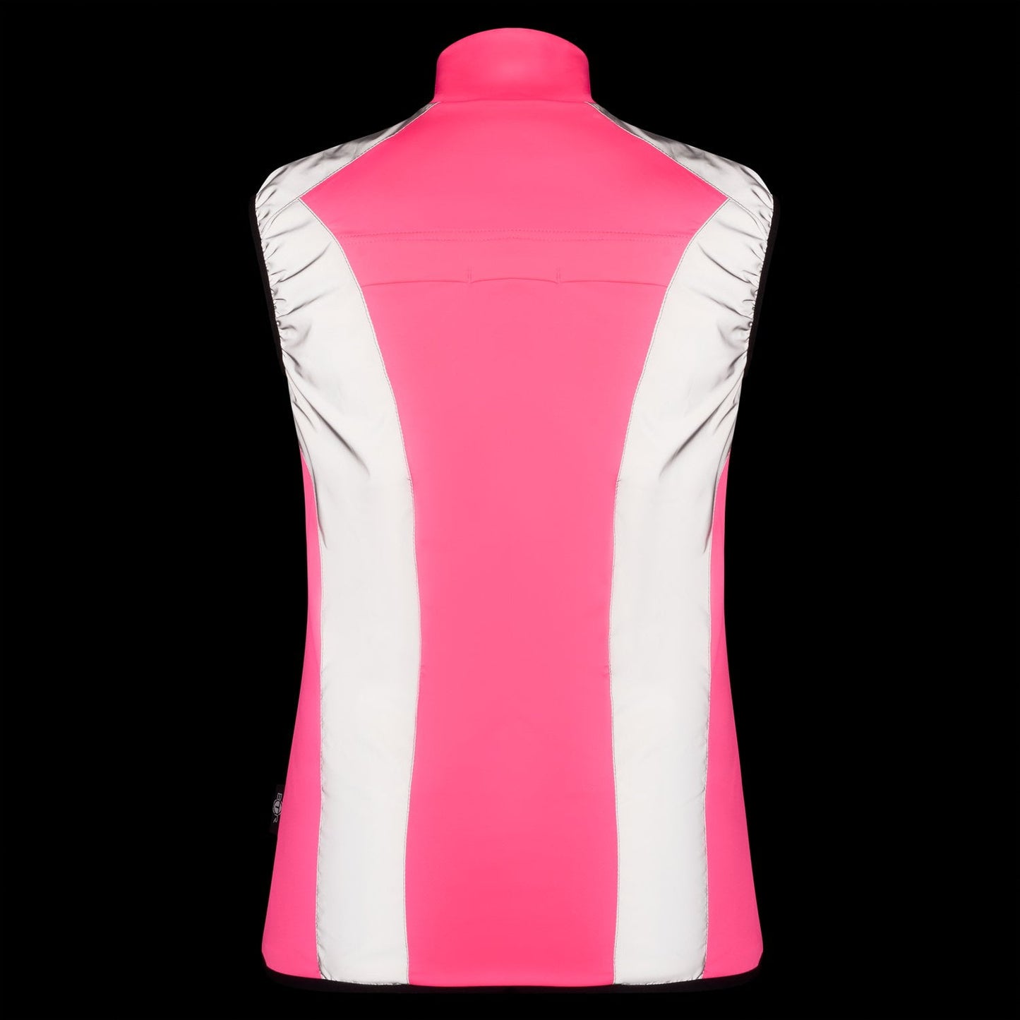 BTR womens pink gilet rear view