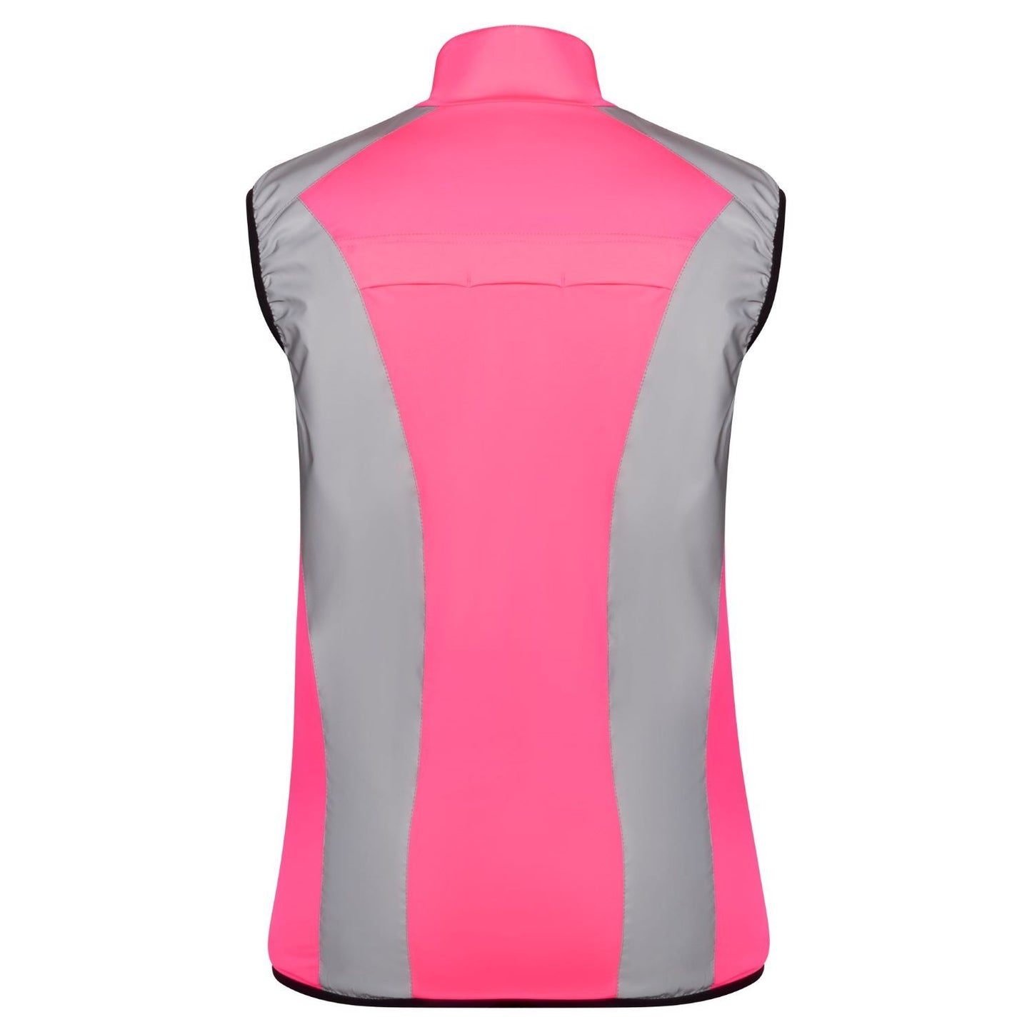 BTR womens pink gilet back view