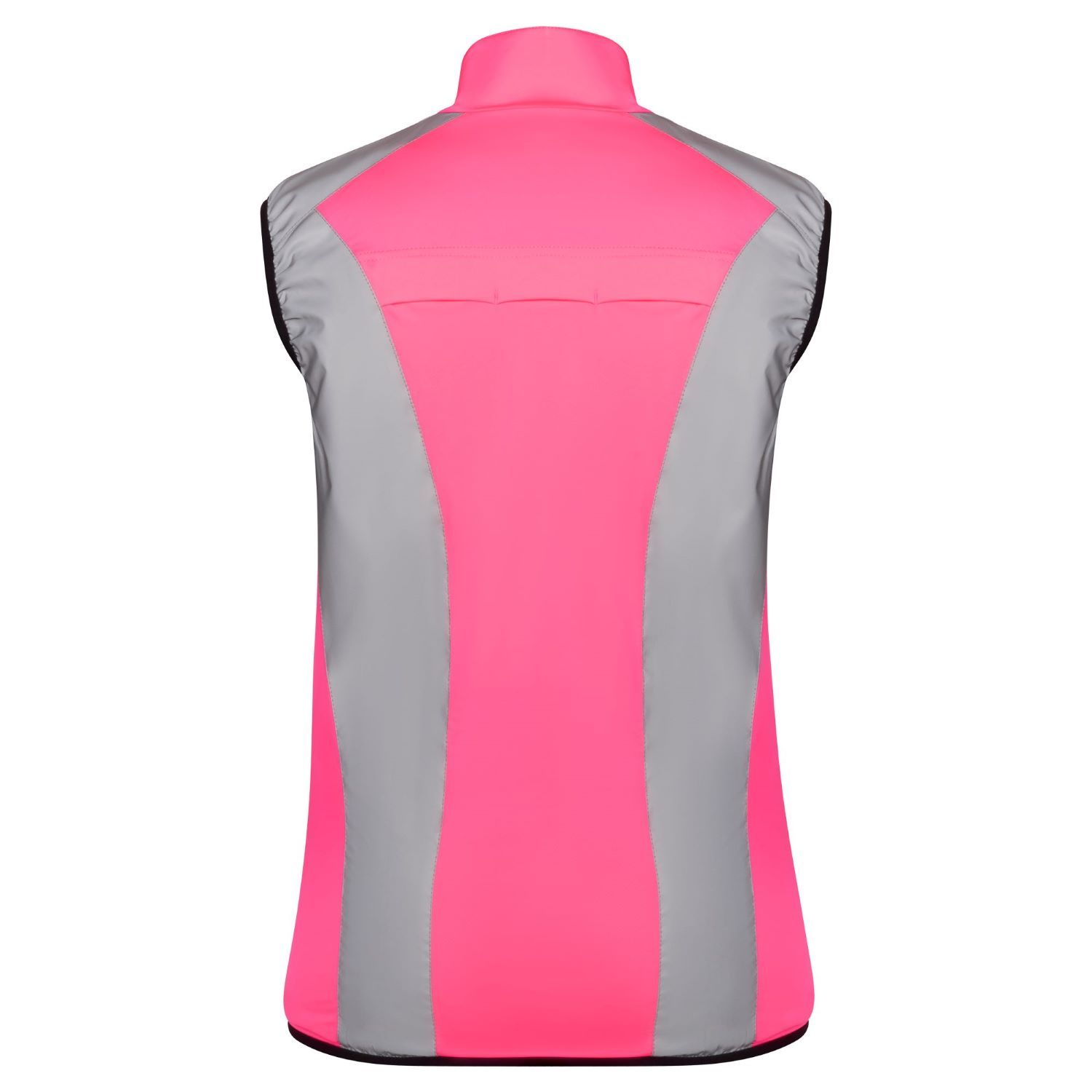 BTR womens pink gilet back view
