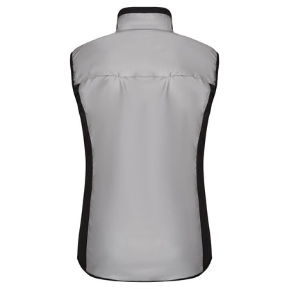 BTR Womens Reflective Cycling & Running High Vis Gilet, Vest (Classic)