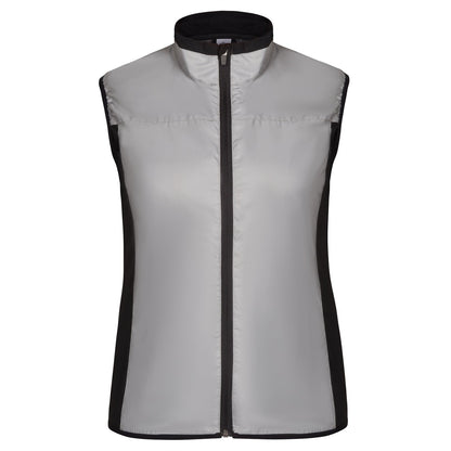BTR Womens Reflective Cycling & Running High Vis Gilet, Vest (Classic)