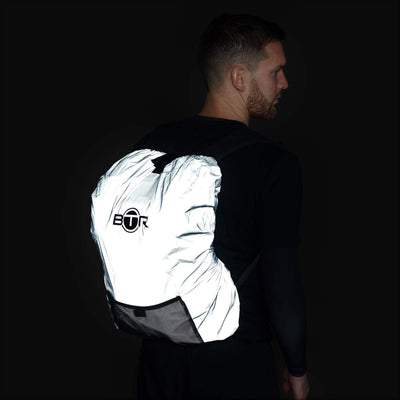 BTR High Visibility Reflective Waterproof Backpack Rucksack Rain Cover