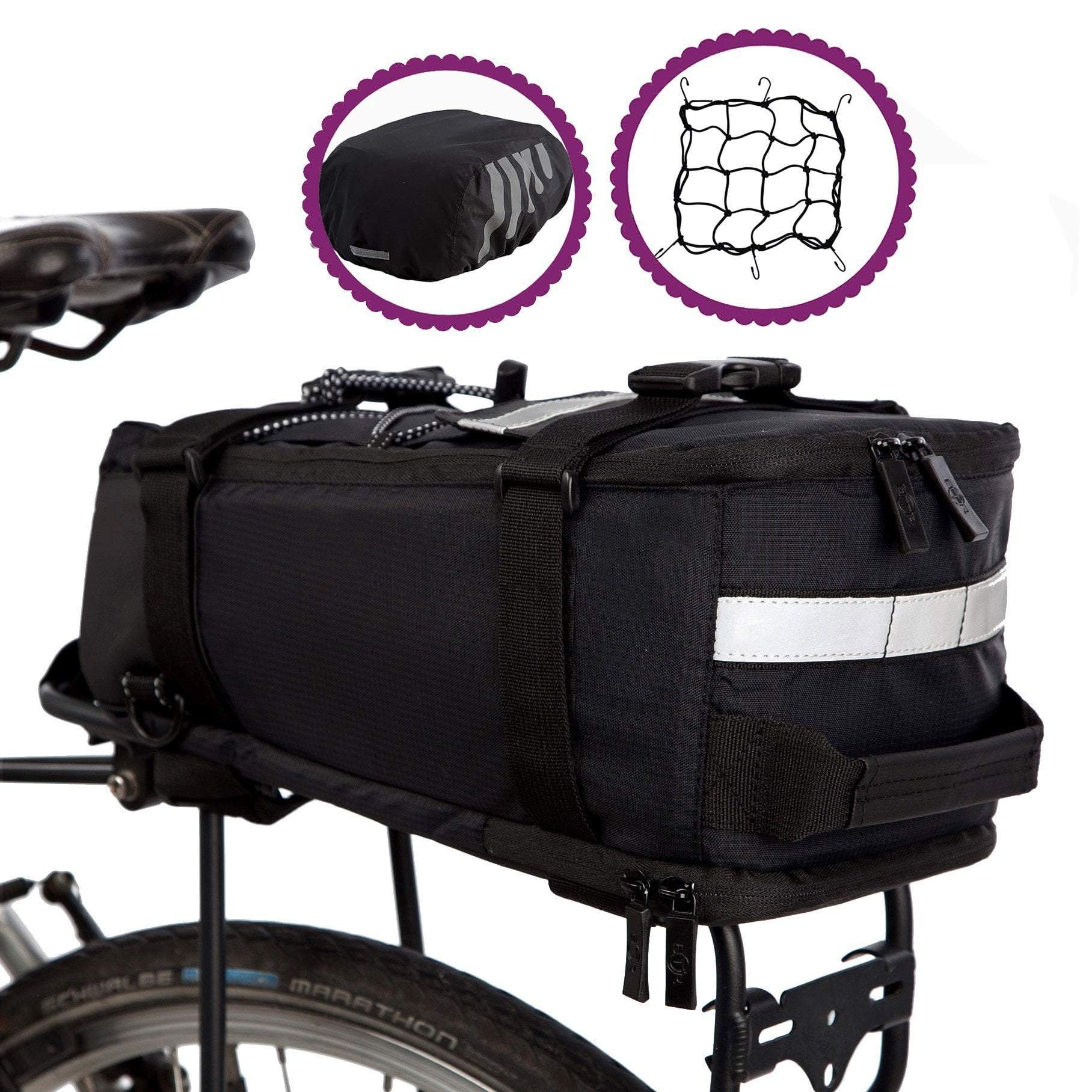 174HUDSON Waterproof Pannier Bag – Priority Bicycles