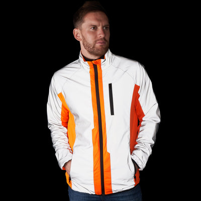 BTR High Visibility Reflective Cycling & Running Jacket. High Vis