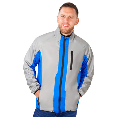BTR High Visibility Reflective Cycling & Running Jacket. High Vis