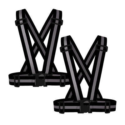 BTR Cycling & Running High Vis Reflective Fluorescent Vests, Sashes