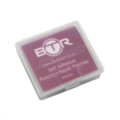BTR Bicycle Tyre Self Adhesive Puncture Repair Patches x 6