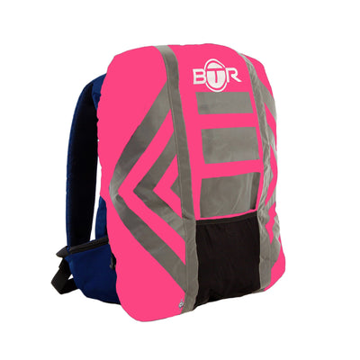 BTR High Visibility Reflective Waterproof Backpack Rucksack Rain Cover