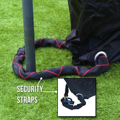 BTR Heavy Duty Waterproof XL Bike Cover security strap image