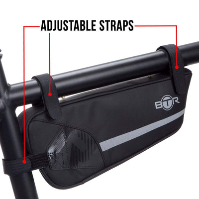 BTR Bicycle Crossbar Frame Triangle Corner Bike Bag. Cycling Accessory