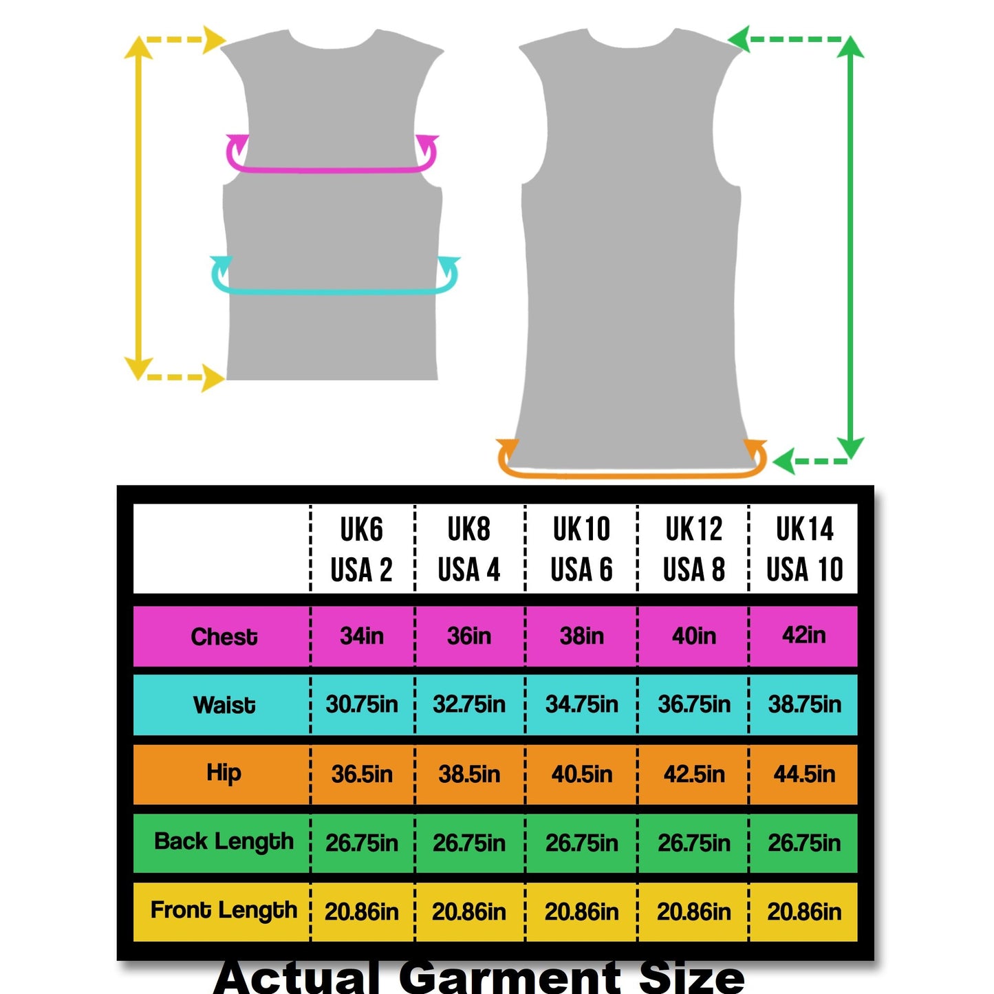 BTR Womens Reflective Cycling & Running High Vis Gilet, Vest (Classic)