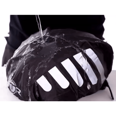 BTR Bicycle High Visibility Waterproof Bike Helmet Cover. High Viz
