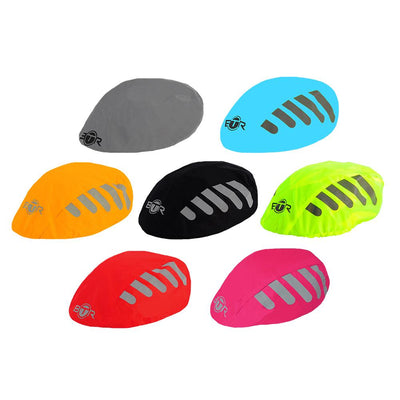BTR Bicycle High Visibility Waterproof Bike Helmet Covers Pack Of Two