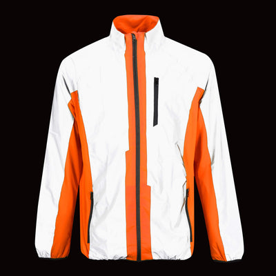 BTR High Visibility Reflective Cycling & Running Jacket. High Vis