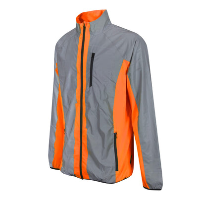 BTR High Visibility Reflective Cycling & Running Jacket. High Vis