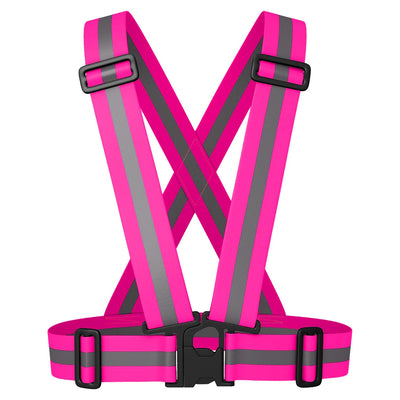 BTR Cycling & Running High Vis Reflective Fluorescent Vests, Sashes