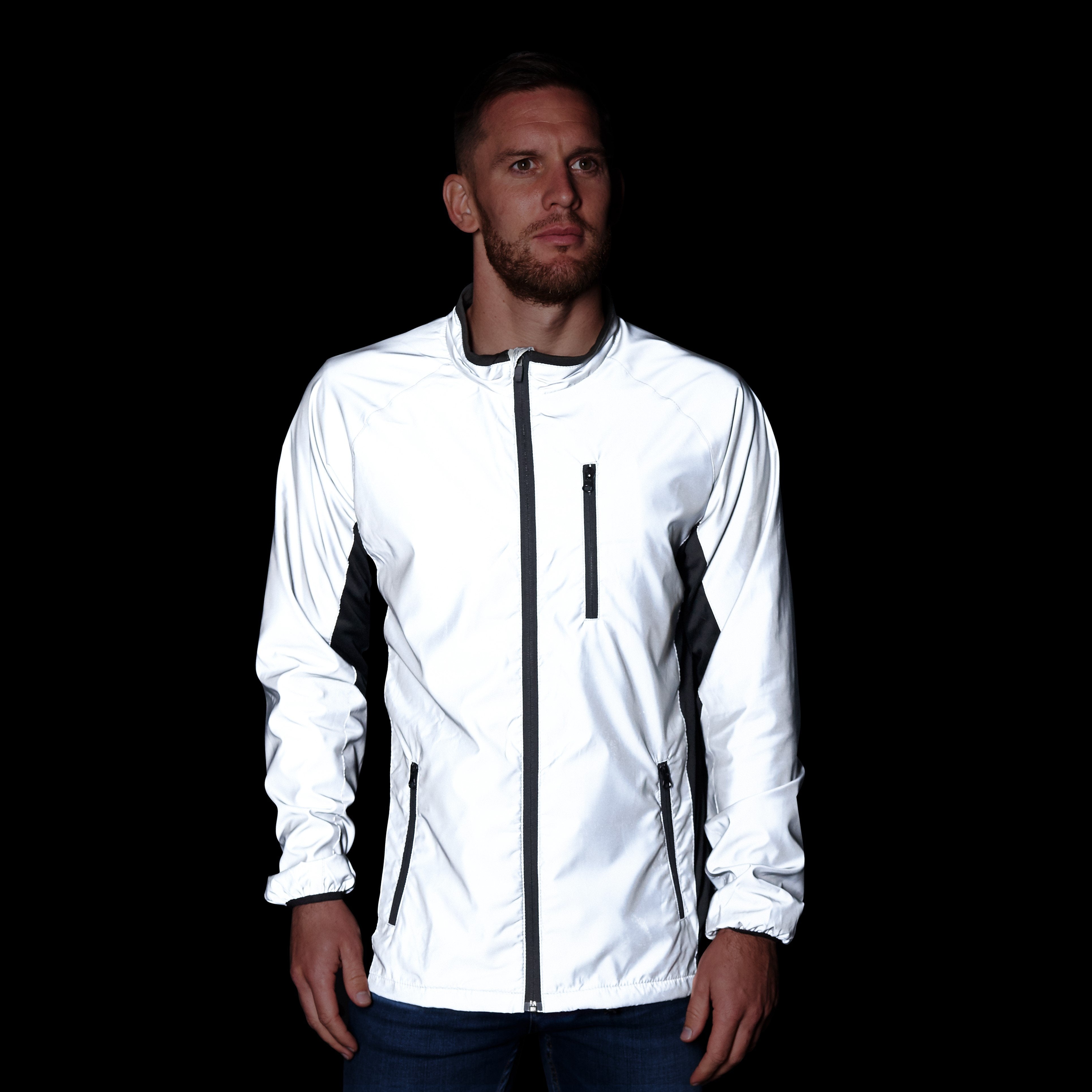 Reflective High Visibility Cycling & Running Jacket