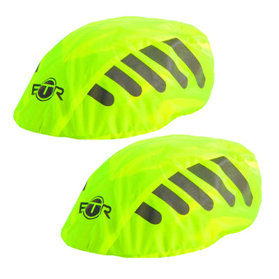 BTR Bicycle High Visibility Waterproof Bike Helmet Covers Pack Of Two